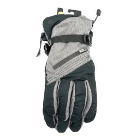 C9 Champion 2pc Men's Waterproof Ski Gloves with Zipper Pocket (size: L/XL)