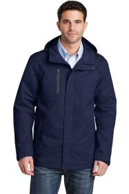 Port Authority All-Conditions Jacket J331 (Color: True Navy, size: 4XL)