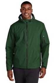 Sport-Tek Waterproof Insulated Jacket JST56 (Color: Forest Green, size: S)