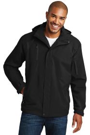 Port Authority All-Season II Jacket J304 (Color: Black/ Black, size: XL)